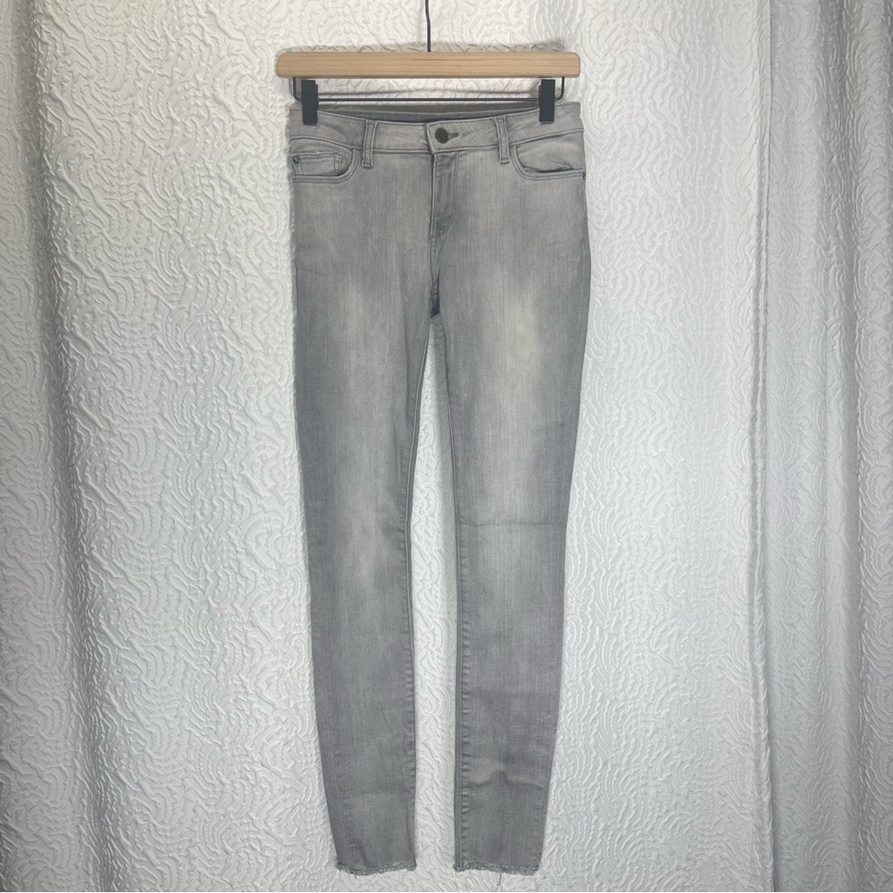 DL1961 Chloe Skinny Howl Gray Jeans